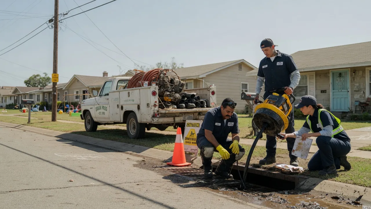 Drain Cleaning in Dime Box, TX near me